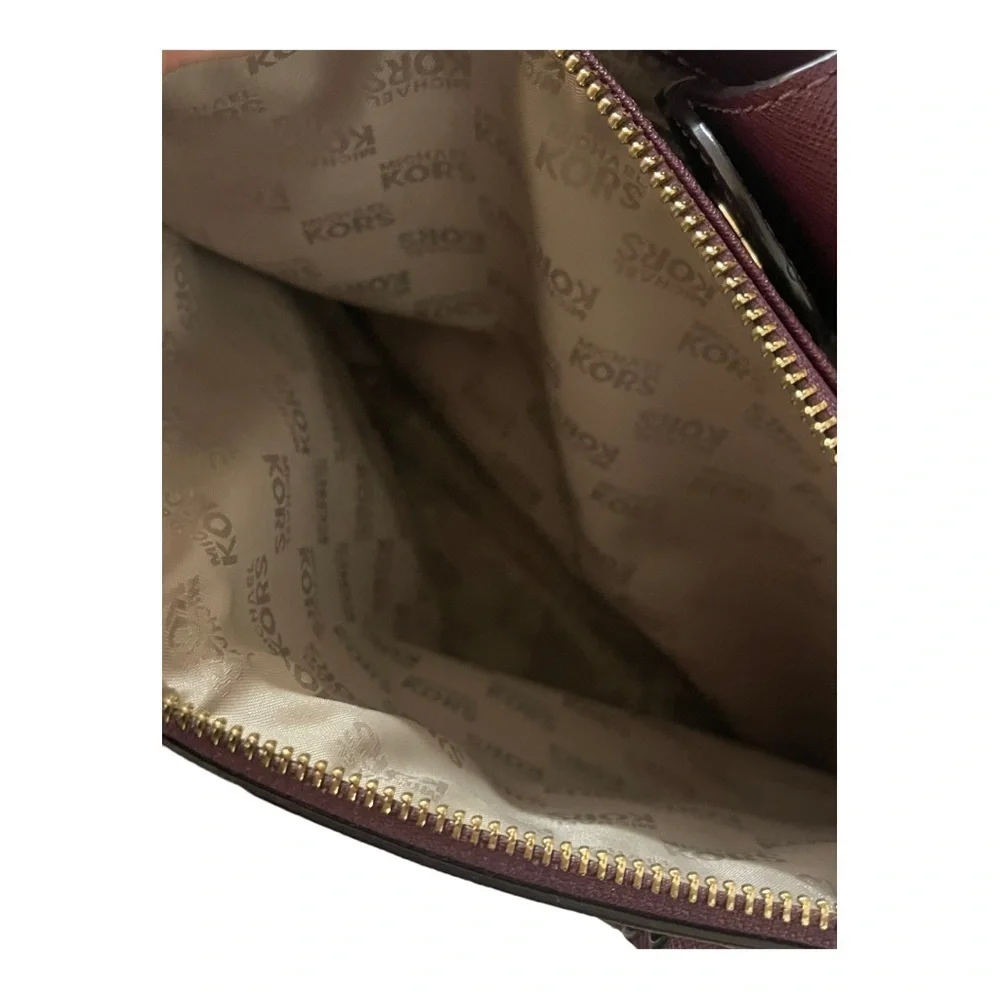 Michael Kors Two Way Merlot Convertible Handbag